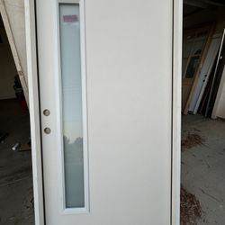 Exterior Fiberglass Entry Door 42 X 80 “