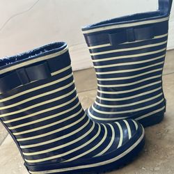 Blue Rain Boots With Now