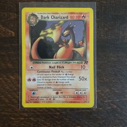 Dark Charizard (4) Holo - Team Rocket (TR)
