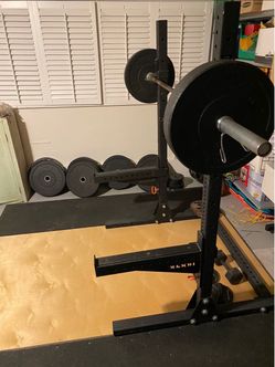 Rogue Monster Lite Home Gym — 550+ lbs Plates — $1,750 OBO