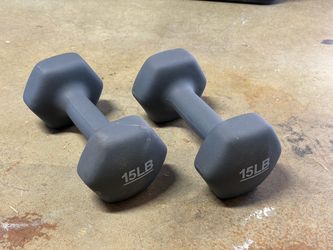 15 Lb Dumbbell Set