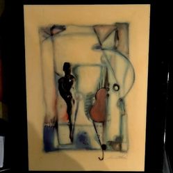 "Jazz Bass I" German artist Alfred Gocke