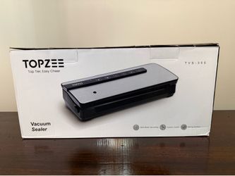 Topzee Vacuum Sealer - brand new