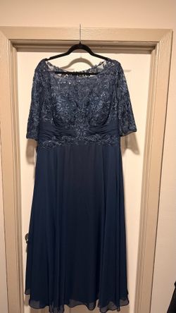 JJ’s House Margerie Stormy Pleated Chiffon Maxi Dress – NEW WITH TAGS