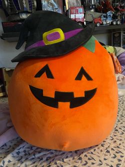 Squishmallow pumpkin/witch