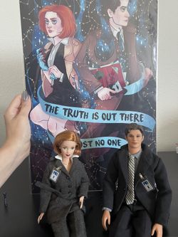 xfiles mulder and scully barbies