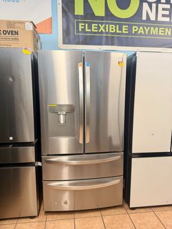 LG Standard-Depth External Water DIspenser 28.6-cu ft 4 -Door 36-in Wide with Ice Maker
