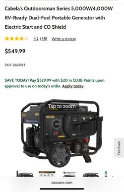 Cabelas Generator