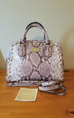 Michael Kors Snake pattern Leather Bag