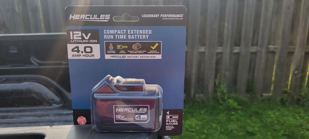 4.0 Amp Battery Hercules