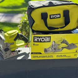 Ryobi 6 amp corded ac biscuit joine