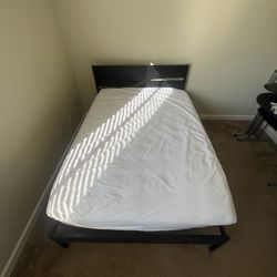 Full Size Memory Foam Mattress With Frame 