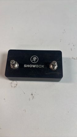 Mackie showbox foot switch