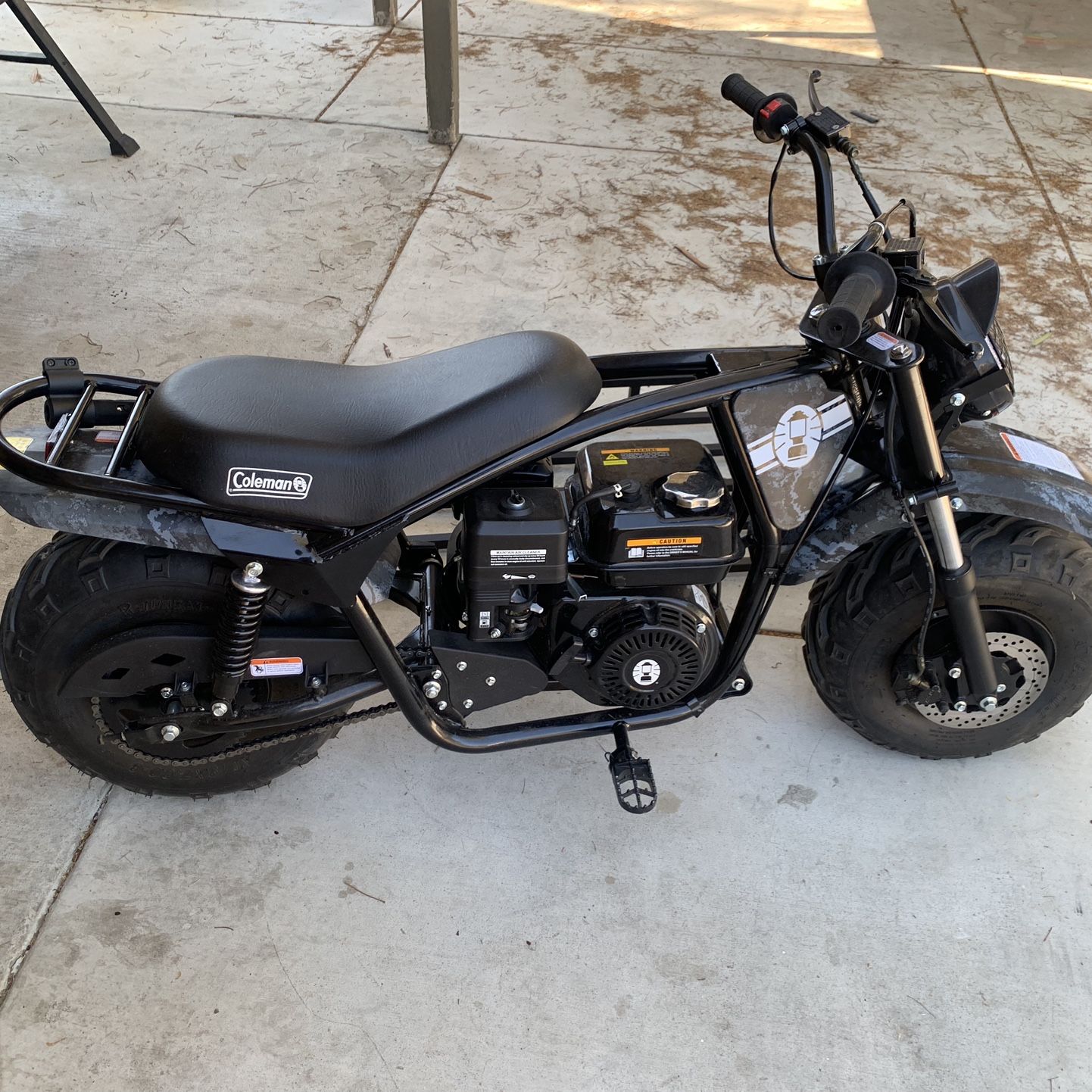 coleman 196cc gas-powered rear suspension mini bike b200rsv Coleman Powersports 196cc Gas-Powered Rear Suspension Mini Bike, B200RSV  for Sale in Bakersfield, CA