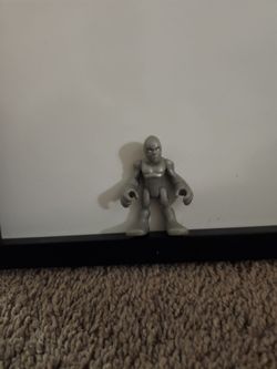 Marvel Super Hero Squad Silver Surfer 2.5 Inch Figure Used Hasbro 2010