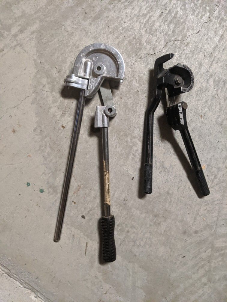 Copper Tubing Bender Set Of Two