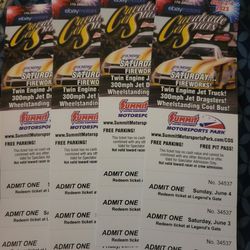 4 Tickets To Thewee 17th Annual Cavaelcade of Stars presented by Budweiser


