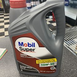 Mobil Super 10W30 Gallon