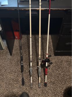 4 fishing bait casters