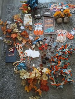 Harvest decor