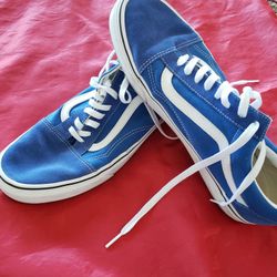 Blue Vans Size 11