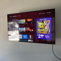 55-inch 4K Ultra HD LED Roku smart TV TCL