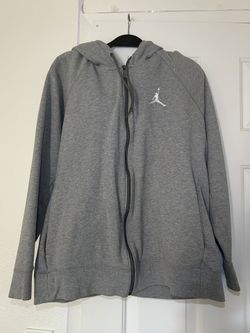 Jordan Gray Full- Zip Hoodie
