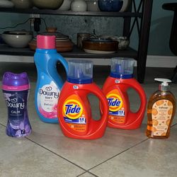 Tide, Downy, Softsoap
