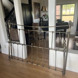 California King Brass Headboard And Bed Frame