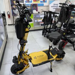 K Cloud K6 Electric Scooter 60MPH! Finance For $50 Down Payment!!