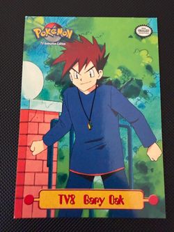 Pokémon TV Animation Edition Gary Oak TV8 Card