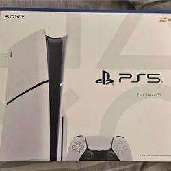 PS5 Slim Disc Version Brand New In Box Sealed Comes With Receipt $440 Prices Firm