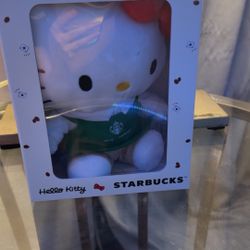 Hello Kitty X Starbucks Plushie