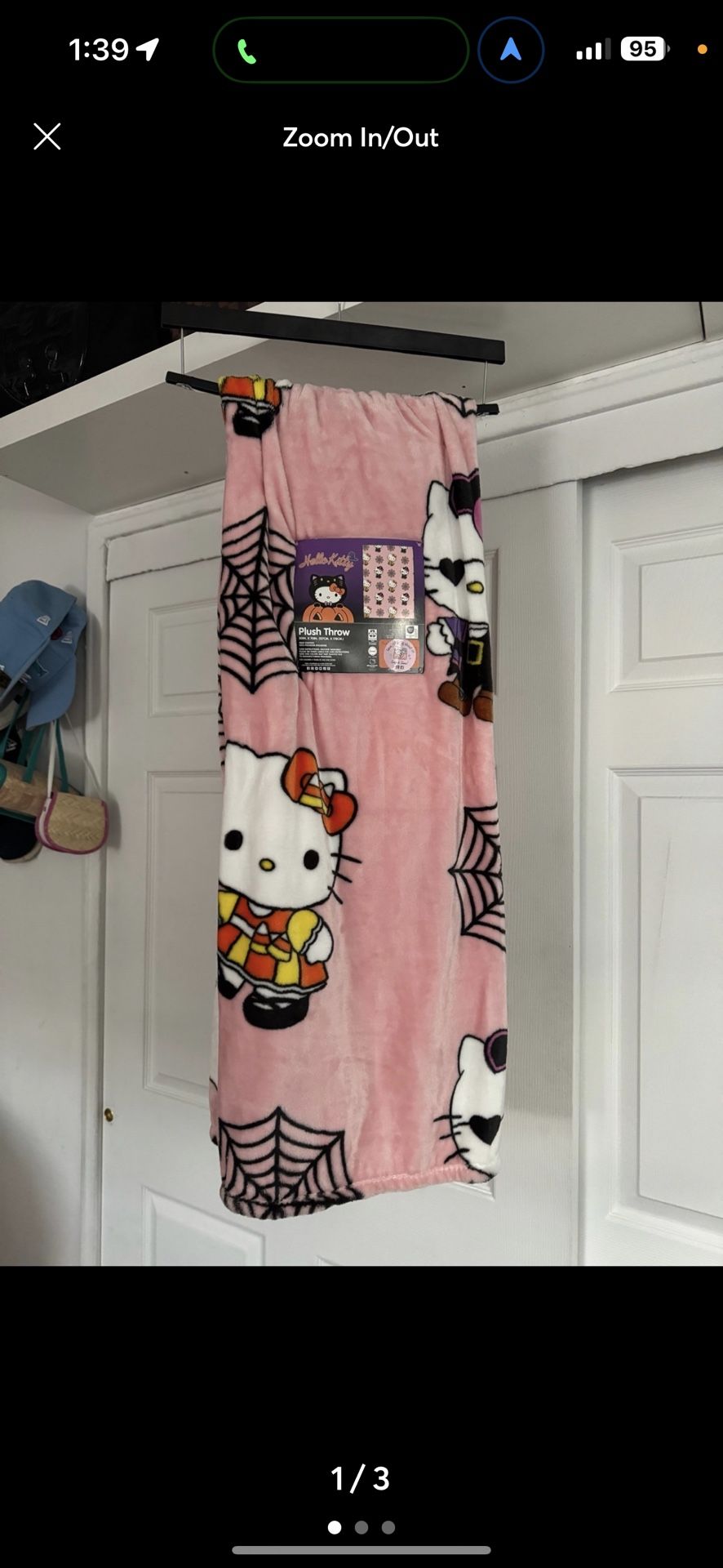 Hello Kitty Throw Blanket