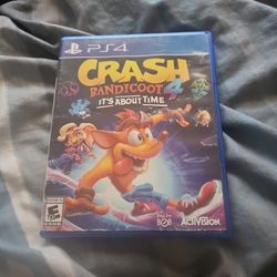 Crash Bandicoot It's About Time For Ps4