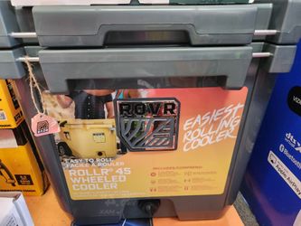 Rovr rollr 45 wheeled cooler. Beach or work