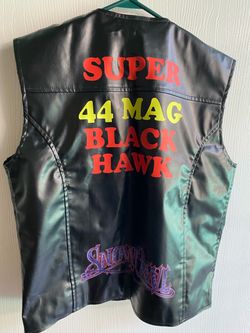 MENS VEST/SIZE MED/USA LEATHER
