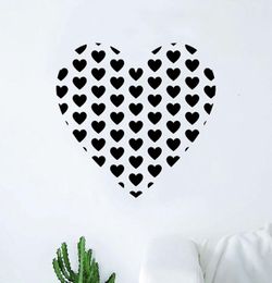 PRE MADE Wall Decal Home Decor Hearts