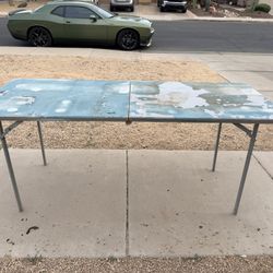 6’ Cosco Folding Table (LxWxH: 72” x 30” x 30”)