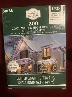 Christmas High Density Icicle Ligjts