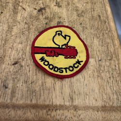 Vintage Woodstock Sew On Patch
