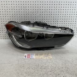 2016 2022 BMW X1 RIGHT SIDE HALOGEN HEADLIGHT LAMP OEM 