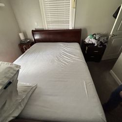 King Size Bed And Bed Frame 