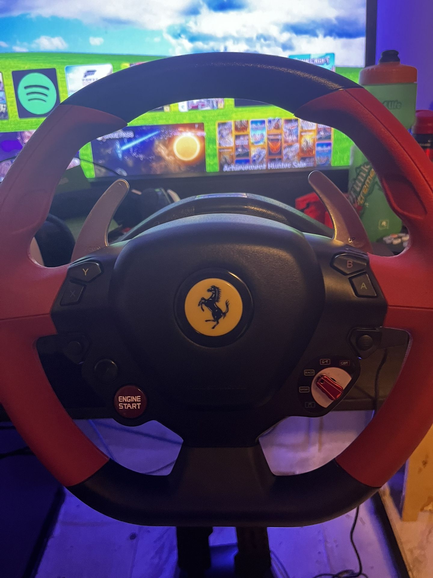 Xbox Steering Wheel With Pedals