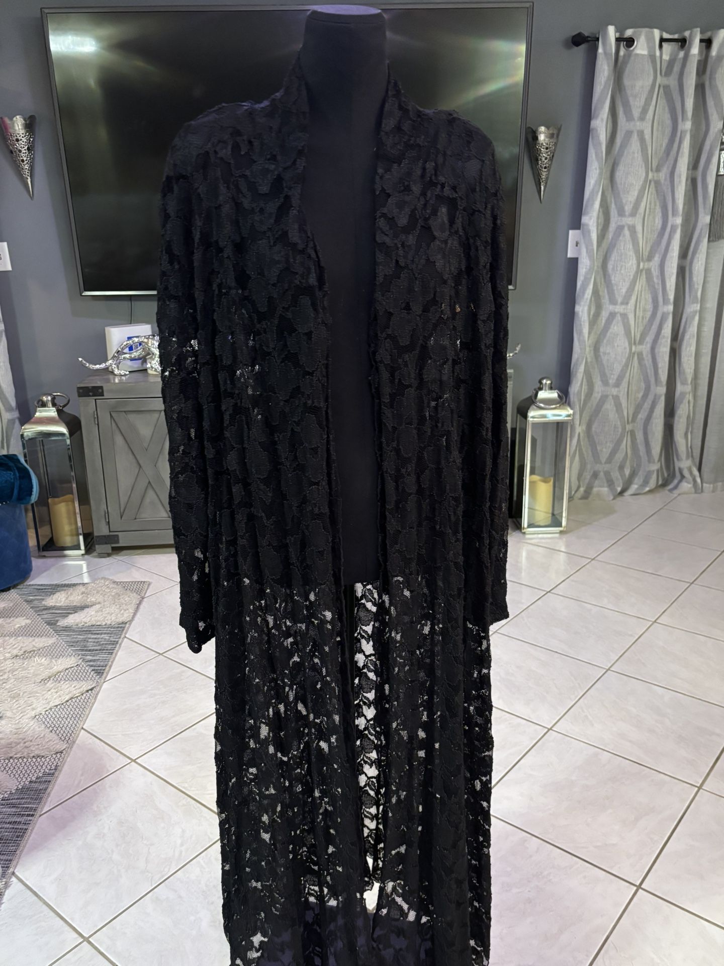 Floral Lace Cardigan