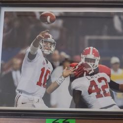 10" x 12" Color Print of Alabama's A. J. McCarren