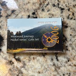  2006 United States Mint Westward Journey Nickel Series Coin Set