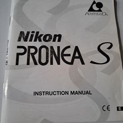 Nikon Pronea S APS SLR Camera