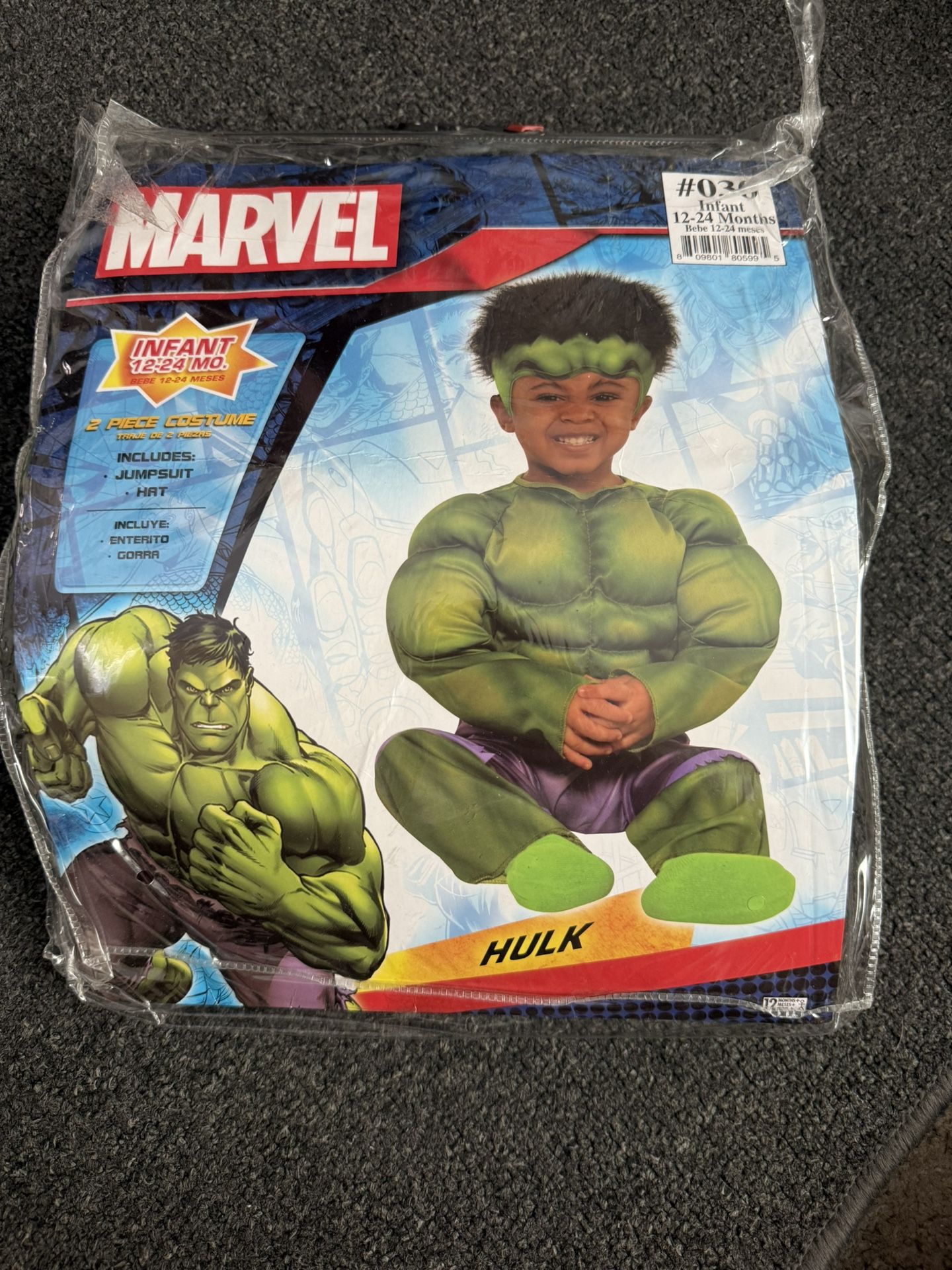 Hulk Costume (baby) 