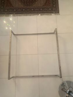 Metal Square coffee table stand / legs . Table base only 36”